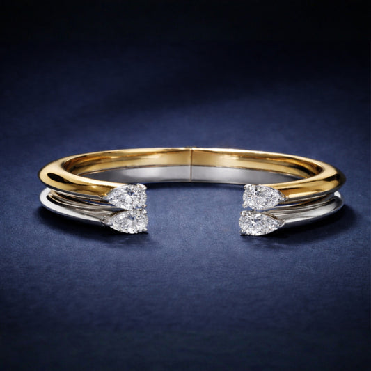 MODERN LOVE BRACELET 40 POINTER YELLOW GOLD