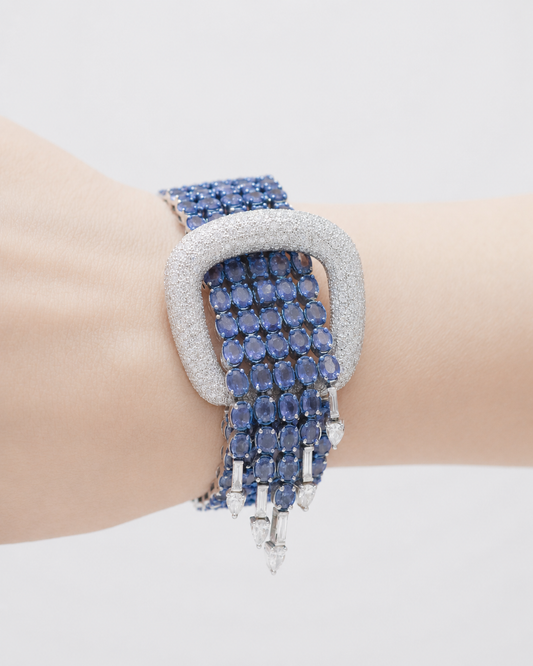 BLUE SAPPHIRE BELT BRACELET