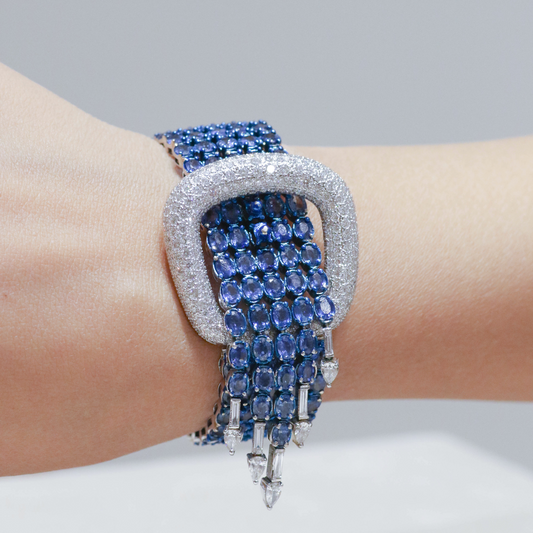 BLUE SAPPHIRE BELT BRACELET