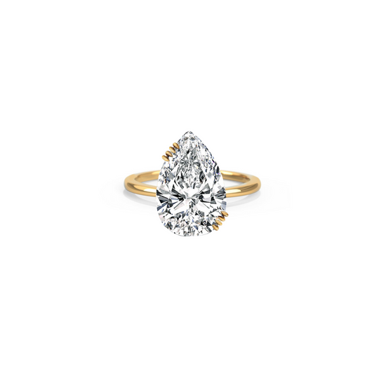EMBRACE PEAR CUT DIAMOND RING