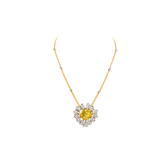 AMORE YELLOW DIAMOND PENDANT