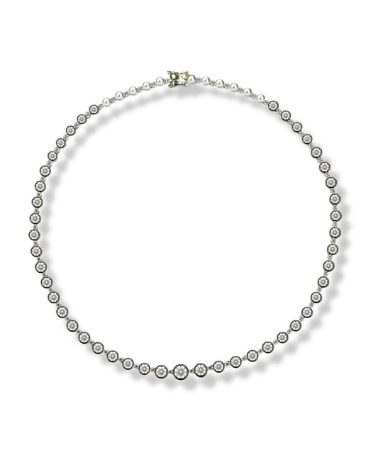 ROUND GEORGIAN SET NECKLACE