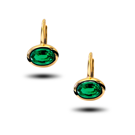 YIN YANG EMERALD EARRINGS X GEMFIELDS