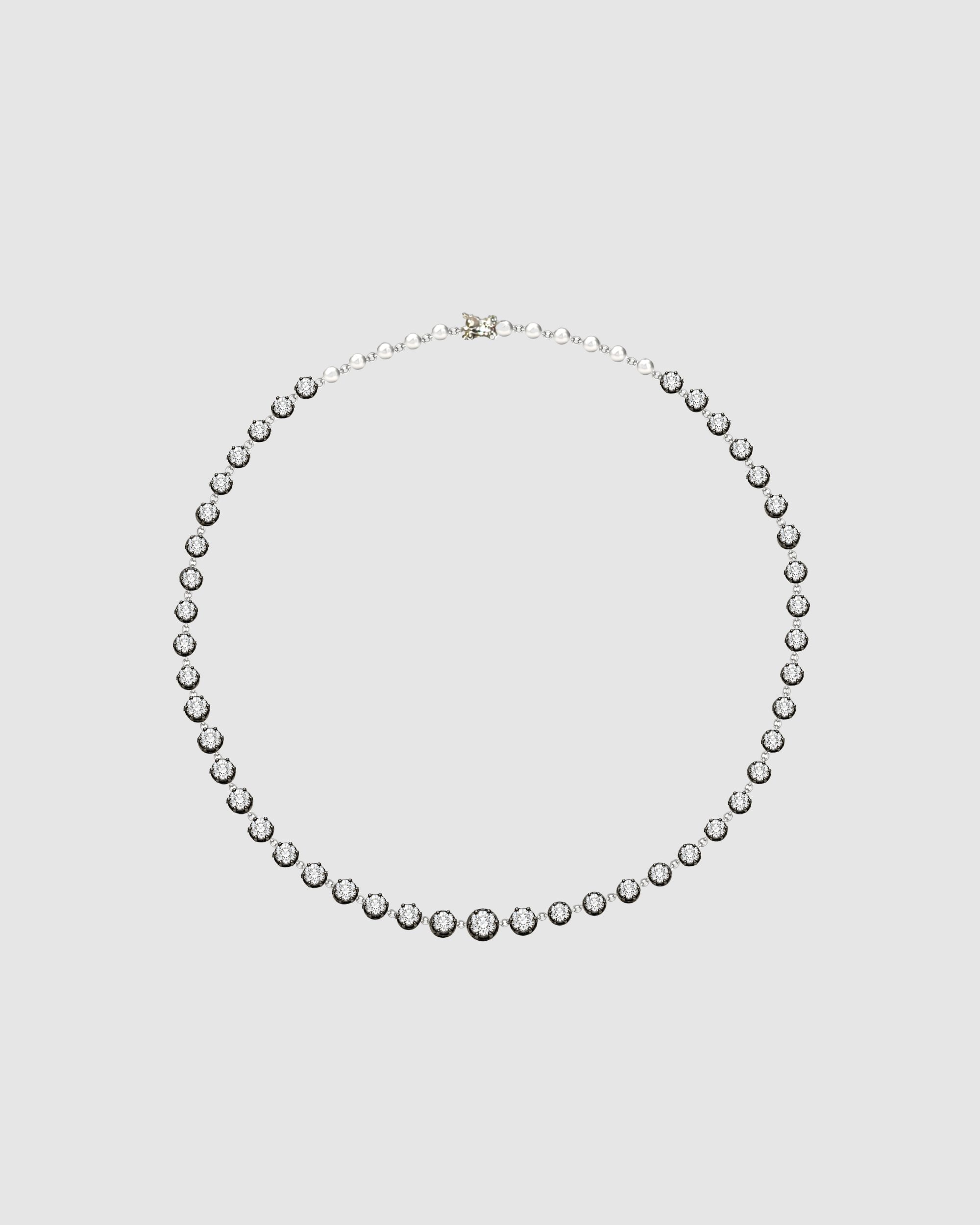 ROUND GEORGIAN SET NECKLACE