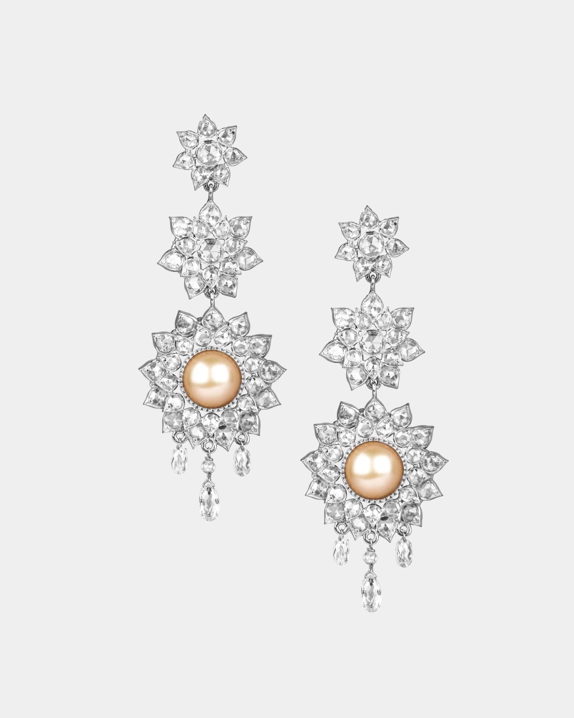 CELESTIAL PEARL DROP EARRING
