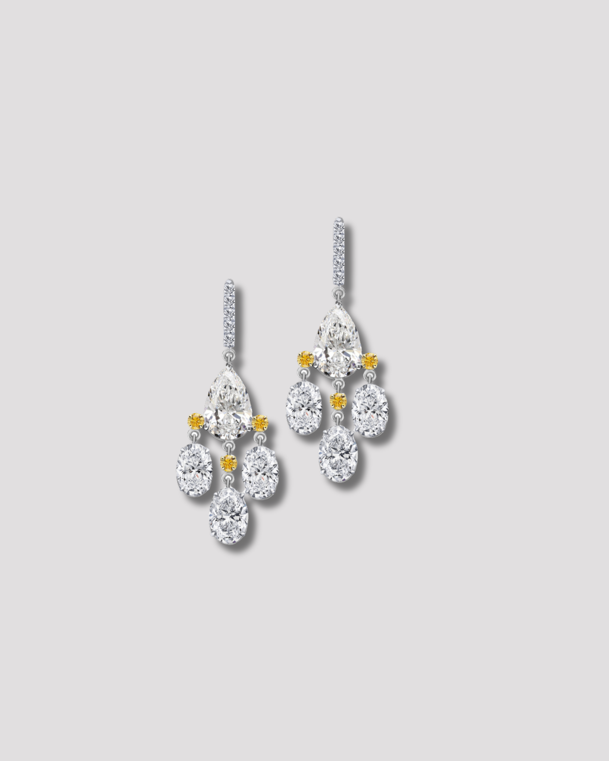 DIAMOND DROP EARRINGS