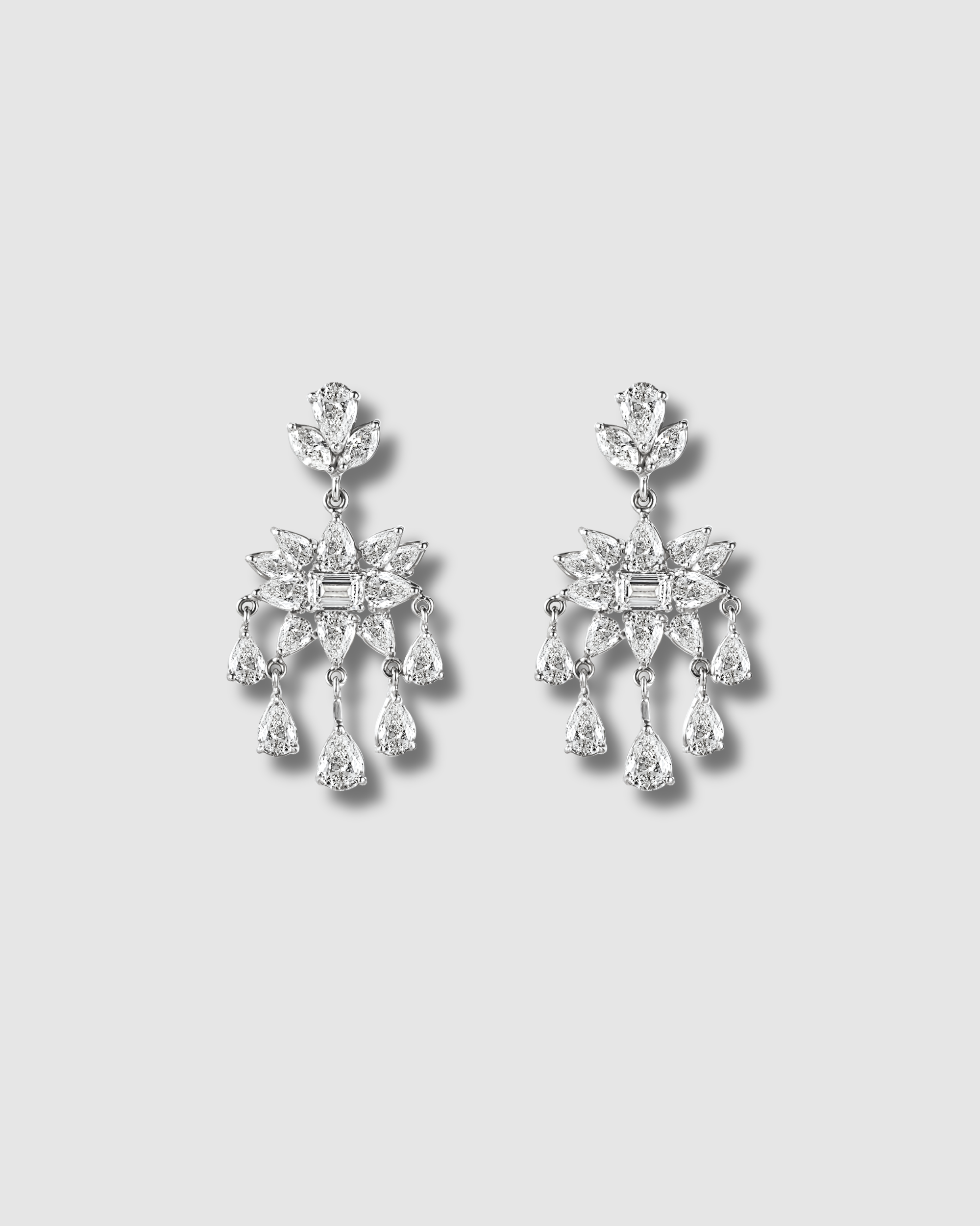DIAMOND HANGING EARRINGS