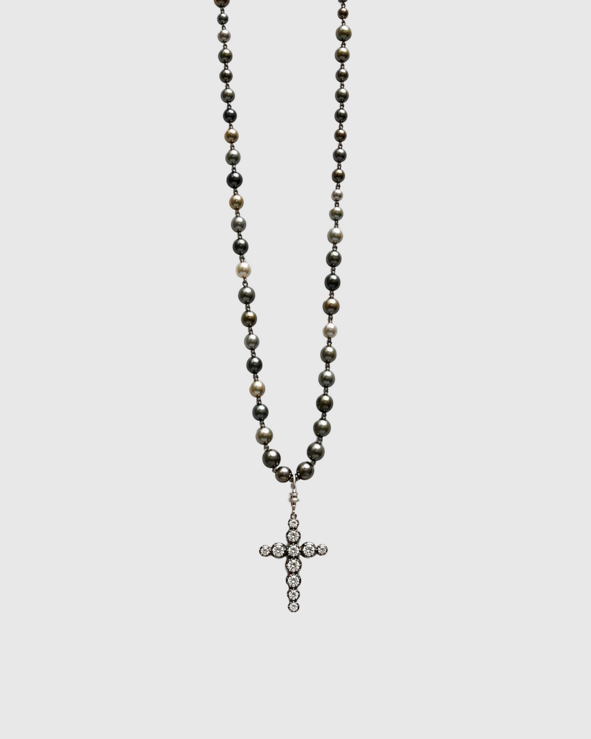 Pearl Cross Necklace