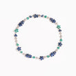 BLOOM BLUE SAPPHIRE AND EMERALD NECKLACE