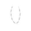 PEARL AND DIAMOND LONG NECKLACE
