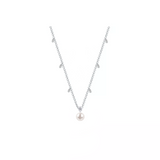 WHITE GOLD PEARL PENDENT