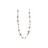 MULTI SAPPHIRE LONG CHAIN