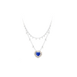 AMORE BLUE SAPPHIRE AND DIAMOND PENDANT