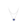 AMORE BLUE SAPPHIRE AND DIAMOND PENDENT