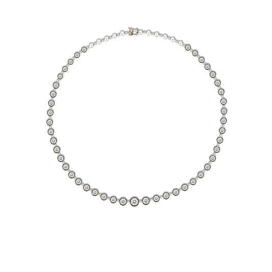 ROUND GEORGIAN SET NECKLACE