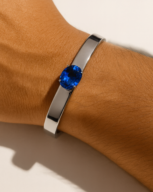 MEN BLUE SAPPHIRE BRACELET
