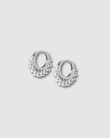 TRILLION DIAMOND EARRINGS MINI