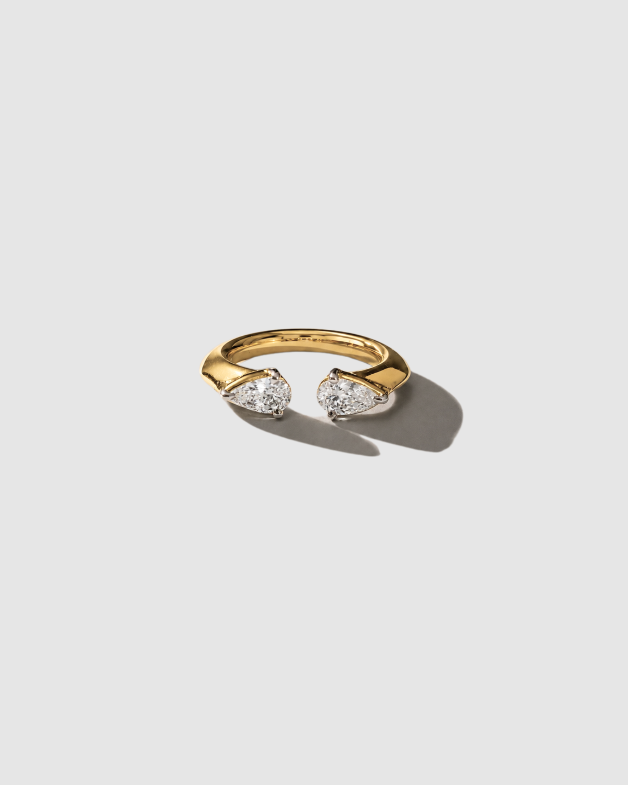 Modern Love Ring Yellow Gold – natural diamond ring in 18k yellow gold – Shruti Sushma