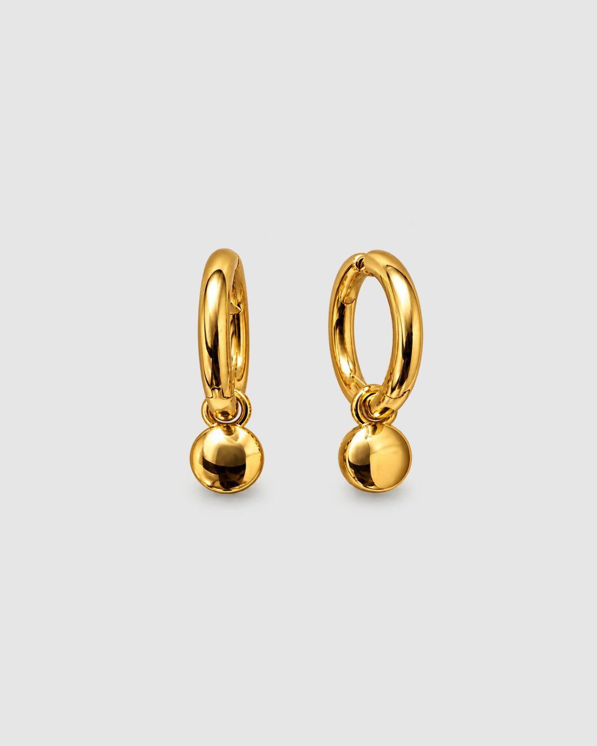 Fil d'Or Round Earrings
