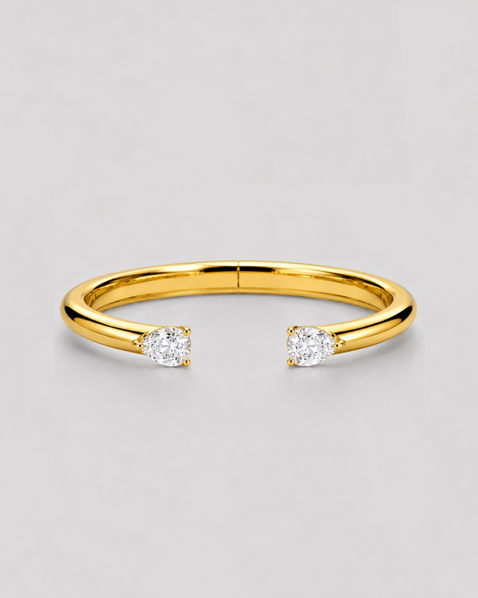 MODERN LOVE BRACELET 1 CARAT YELLOW GOLD
