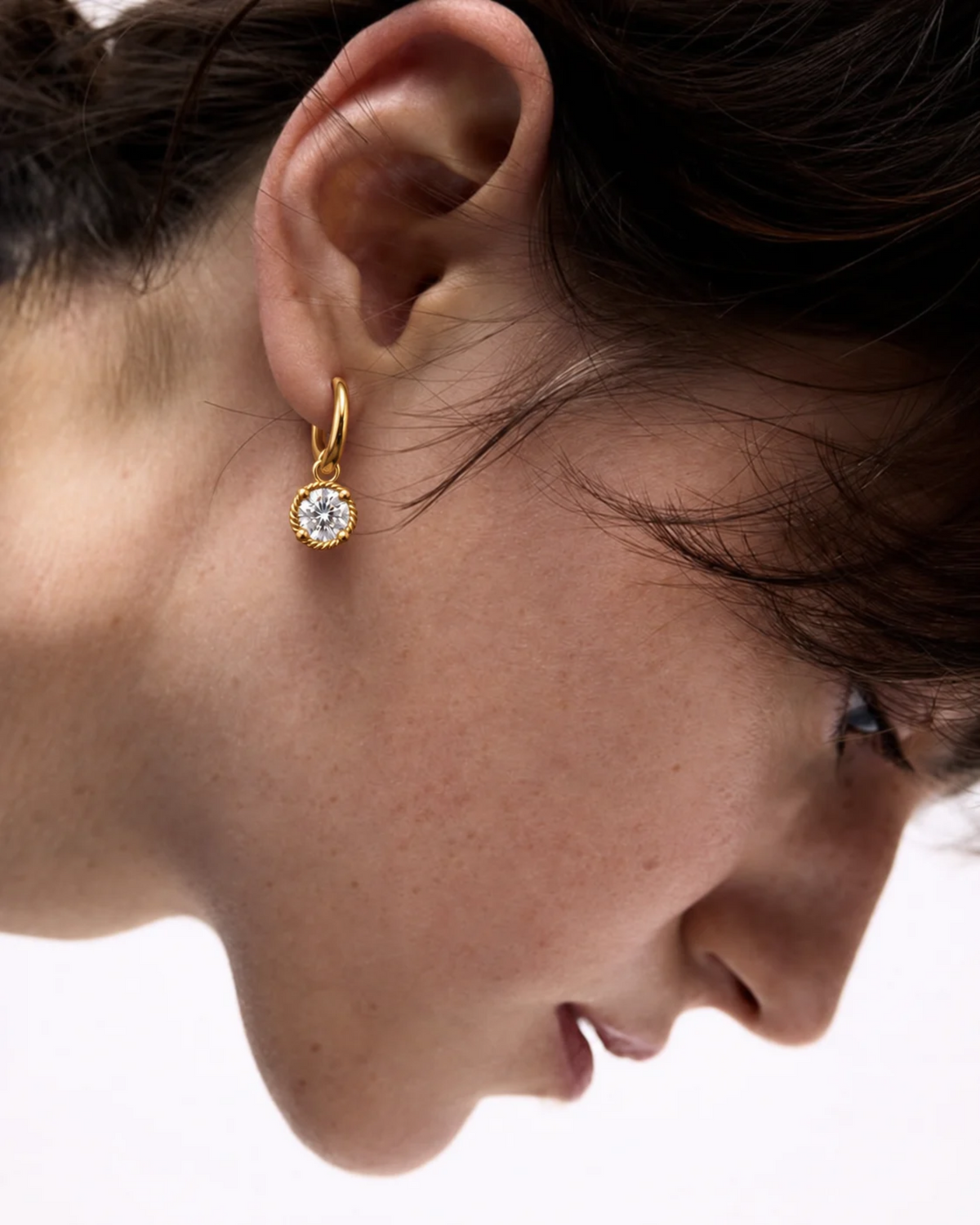 Fil d'Or Round Earrings