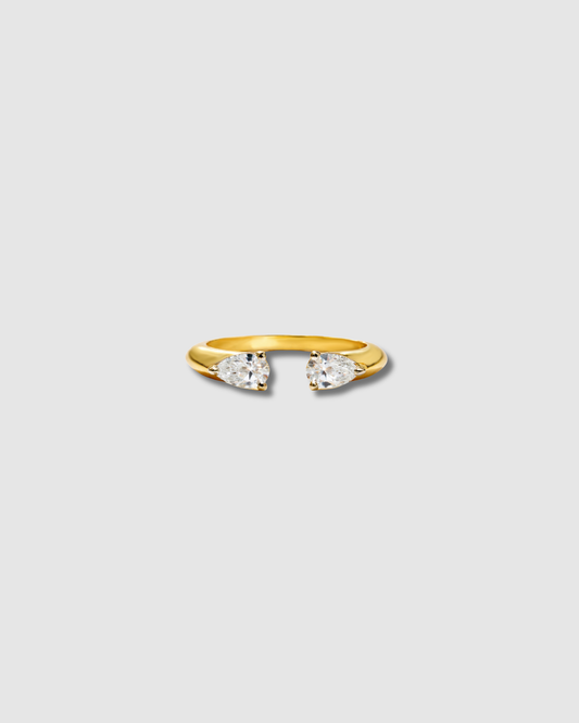 MODERN LOVE RING YELLOW GOLD