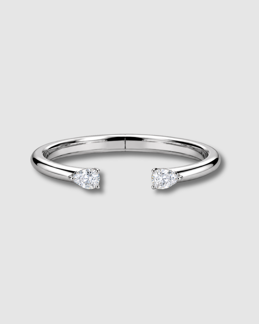 MODERN LOVE BRACELET WHITE GOLD