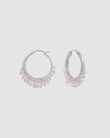 TRILLION DIAMOND EARRINGS