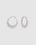 TRILLION DIAMOND EARRINGS