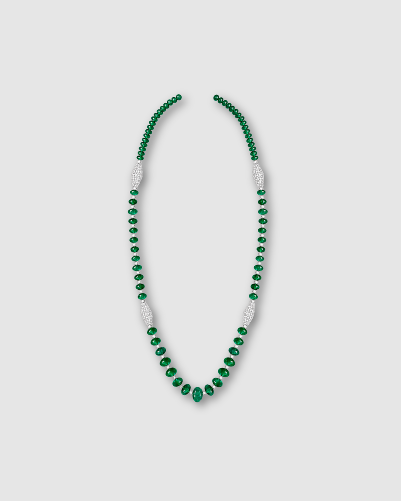 Honey Flute Necklace – sculptural fine jewellery necklace in 18k gold – Shruti Sushma