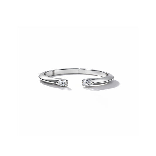 MODERN LOVE BRACELET 40 POINTER WHITE GOLD